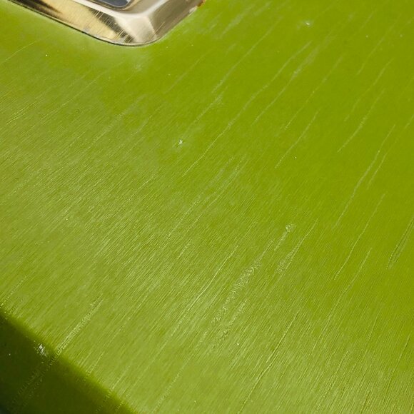 Vintage BORG Avocado Olive Green Personal Bathroom Scale 300lbs MCM Lifestyle - Picture 8 of 15